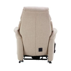 Himolla Chester Beige Textured Fabric Lift And Rise Chair -Housingunits 6a188e77e748b0e03116e0a73153e7d2