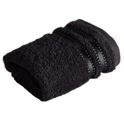 Vossen Cult De Luxe Black Towel Collection