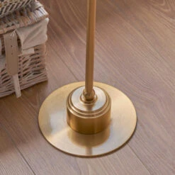 Burley Brass USB Charging Floor Lamp Base -Housingunits 6b723b7582356c1cde5ec4728014fa01 1