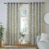 Matteo Natural Eyelet 66" X 54" Curtains