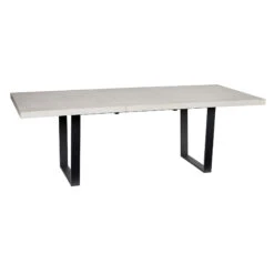 Levante Concrete-Effect 180cm Extending Dining Table