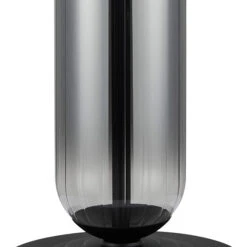 Ariah Satin Black & Smoke Fade Glass Tubular Table Lamp Base -Housingunits 6d4862c6a71a1abab8a88f770e07ac9b