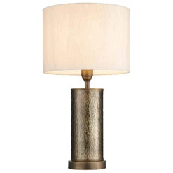 Indara Aged Bronze Table Lamp