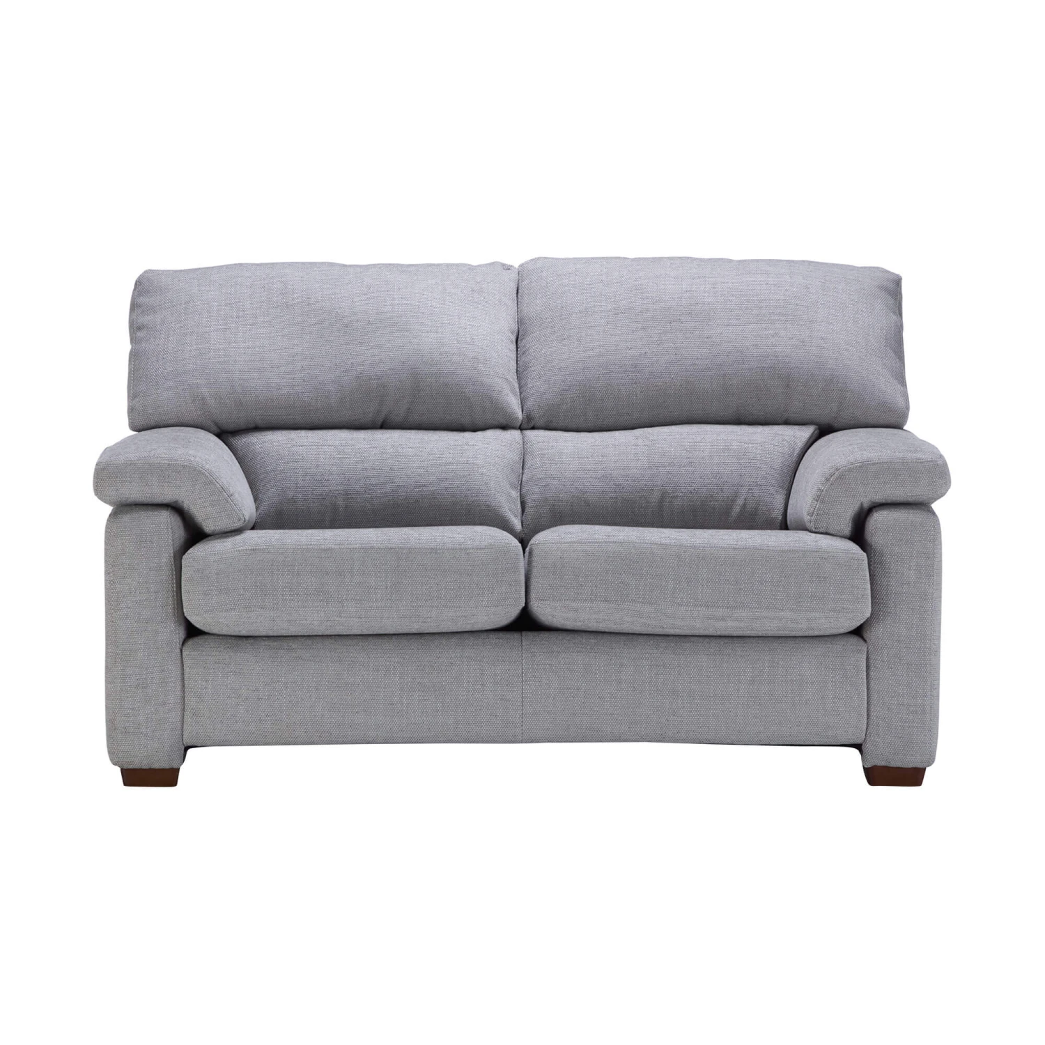 Houston Grey Fabric 2 Seater Sofa 1 Houston Grey Fabric 2 Seater Sofa