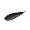 Libra Avara Black Medium Tropical Leaf Dish