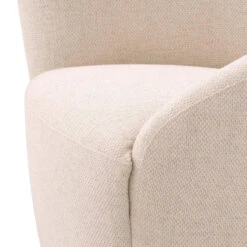 Eichholtz Colin Left Hand Swivel Chair In Pausa Natural Fabric -Housingunits 6f93ad3d323b511dfcbcaf1c38c283cc