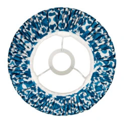 Ikat Marine Blue 25cm Light Shade -Housingunits 6fe89272440748cd79df2d7d63eaee9e
