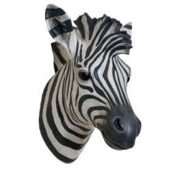 Zebra Head Wall Mount
