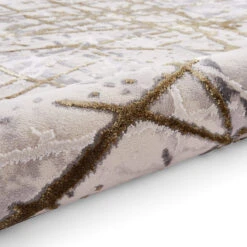 Artemis Abstract Grey & Gold Rug Collection -Housingunits 71a12eee88da24e1f3825563ddc53900