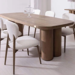Eden 240cm Elm Wood Dining Table