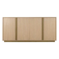 Arcadia Oak 4 Door Sideboard -Housingunits 7462b5165782c11c8f344ee155d799b1