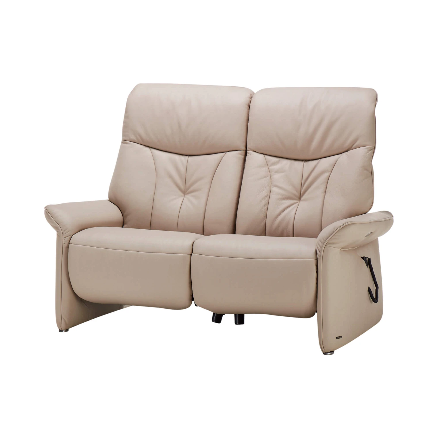 Himolla Lupo Cream Leather 2 Seater Electric Recliner Sofa 2 Himolla Lupo Cream Leather 2 Seater Electric Recliner Sofa - Image 2