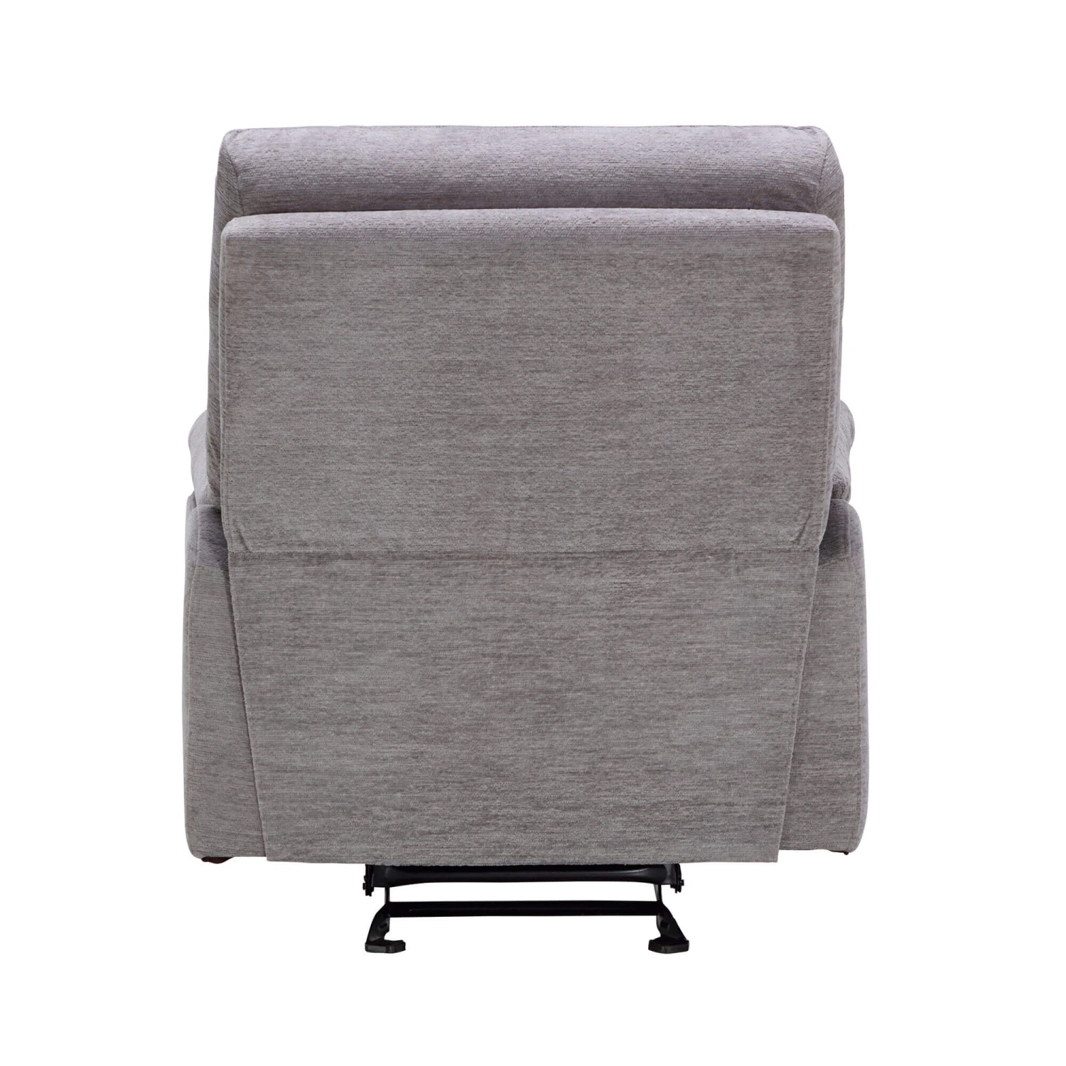 Dante Grey Fabric Glider Recliner Armchair 5 Dante Grey Fabric Glider Recliner Armchair - Image 5
