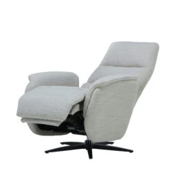 Caleri White Fabric Power Recliner Chair 10 Caleri White Fabric Power Recliner Chair -Housingunits 7558c68933e9b5b8974968833b04e250