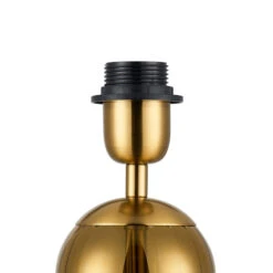 Ariah Brass Gold & Gold Fade Glass Tubular Table Lamp Base -Housingunits 759d5275187945064f5757b26edac2a5