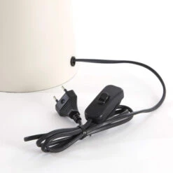 Conical Matt Cream 35cm Table Lamp Base -Housingunits 75c74e57aa73163fd4b1fa680615ff62