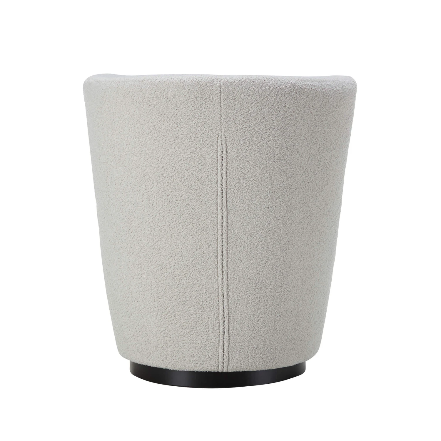 Matilde Ivory Boucle Fabric Swivel Chair 4 Matilde Ivory Boucle Fabric Swivel Chair - Image 4