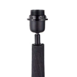 Black Wood Tall Neck Floor Lamp Base -Housingunits 7608b577fb234f117dad8fb51ab24ac8