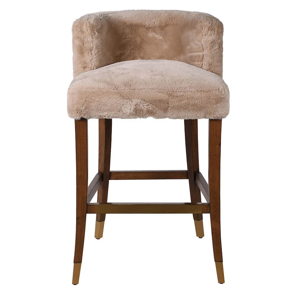 Java Bar Table With 2 Wyatt Faux Sheepskin Bar Stools 5 Java Bar Table With 2 Wyatt Faux Sheepskin Bar Stools - Image 5