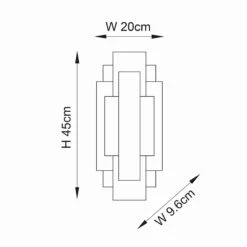 Antique Gold Leaf 2 Light Wall Light -Housingunits 7692b0eeae0397006f7961be0cf8b112