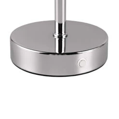 Jeff Polished Silver USB Table Lamp -Housingunits 7718a2021910916e97aab9c77baba571