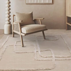 Infinity Sand 200cm X 290cm Rug -Housingunits 7768f979171adedca4dac14584882ba2