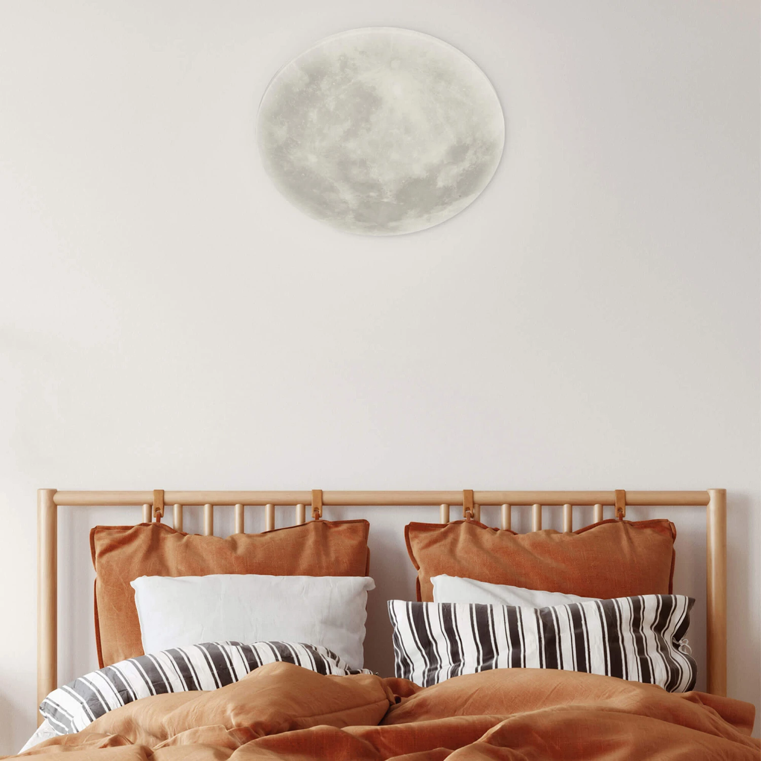 Full Moon 40cm Flush Ceiling Light 1 Full Moon 40cm Flush Ceiling Light