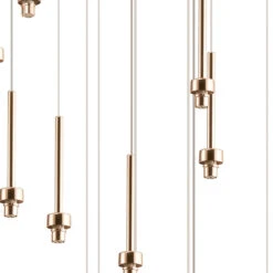 Delia French Gold & Crystal 24 Light Pendant -Housingunits 7857be7b92abb077fb28940903b39b7d