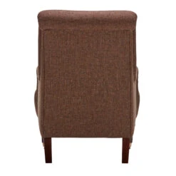 Tetrad Kenmure Brown Checkered Tweed Fabric Armchair -Housingunits 78e1b3660cf66a02e334653d1523077f 1