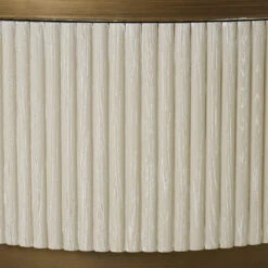 Serenity White And Copper Reeded Set Of 2 Coffee Tables -Housingunits 79129bc4483c3d6a164989a4ae82aefc