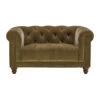 Wentworth Oasis Sage Green Fabric Snuggler Sofa