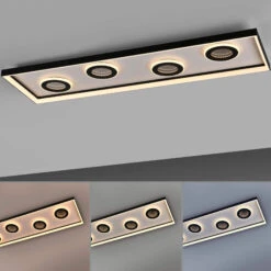 Infiniti 4 Ring Rectangular Flush Ceiling & Wall Light 11 Infiniti 4 Ring Rectangular Flush Ceiling & Wall Light -Housingunits 7a2e2482f3e73d39cc01d6799d4f5633