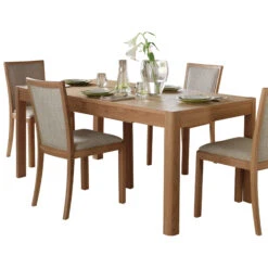 Stockholm Light Oak 120cm Extending Dining Table -Housingunits 7bbc6fb6783e63eaea7ba4a1cf264fa9