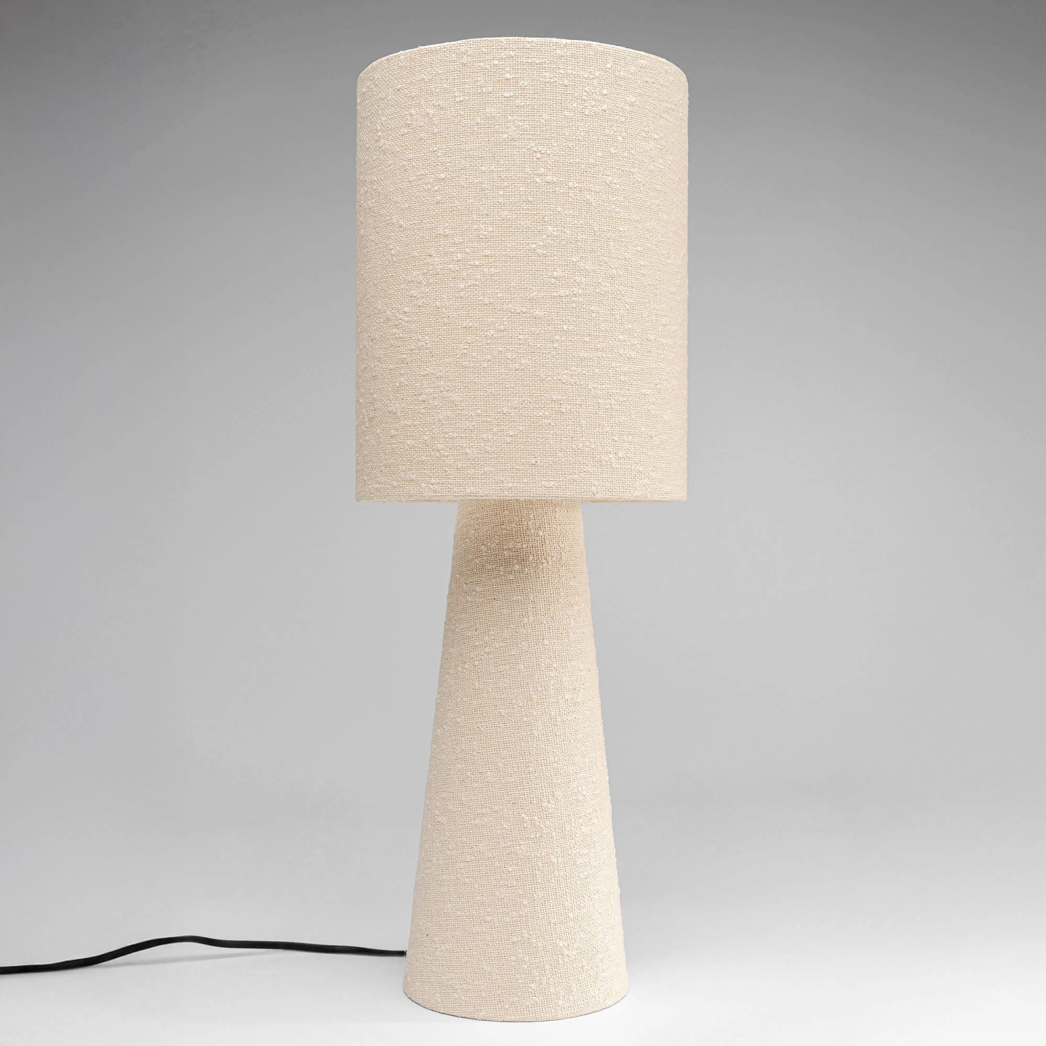 Marleen Beige Boucle Table Lamp 2 Marleen Beige Boucle Table Lamp - Image 2