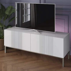 Frank Olsen Iona 1500 White TV Unit
