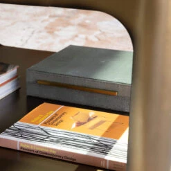 Set Of 3 Green Faux Shagreen Boxes -Housingunits 7c7e90dd06fe8136c7fd6a8d2274693f