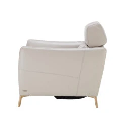 Natuzzi Greg Greige Leather Electric Recliner Armchair -Housingunits 7d71ecc906a4816d253ef7de7ce8067e 1