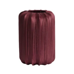 Chiffon Burgundy Cylinder 20cm Shade