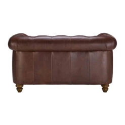 Wentworth Kodak Clove Brown Leather Snuggler Sofa 12 Wentworth Kodak Clove Brown Leather Snuggler Sofa -Housingunits 7eb00e70a604215f250d1cd3314e72cd