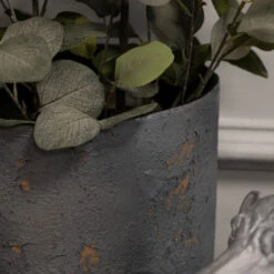 Libra Volcano Set Of 2 Grey Metal Planters -Housingunits 80f16f53d15d0f6c9ed7330ec698b41f