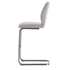 Roma Taupe Faux Leather Bar Stool -Housingunits 8132995991dc696a4a69712ead9e4bd4