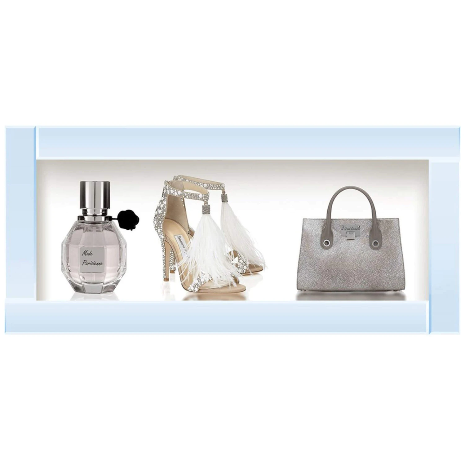 Girl Night Out Picture With A Mirrored Frame 1 Girl Night Out Picture With A Mirrored Frame