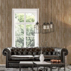 Wood Slats Natural Wallpaper -Housingunits 81cce66a8191d27ebb66c4c738c997d4