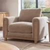 Leila Fawn Fabric Armchair