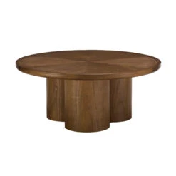 Olivia James Eden Elm Wood Coffee Table