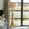 Driftwood Floor Lamp With Natural Jute Shade