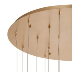 Delia French Gold & Crystal 24 Light Pendant -Housingunits 8531dc2b18b0b086f0910129b1332054