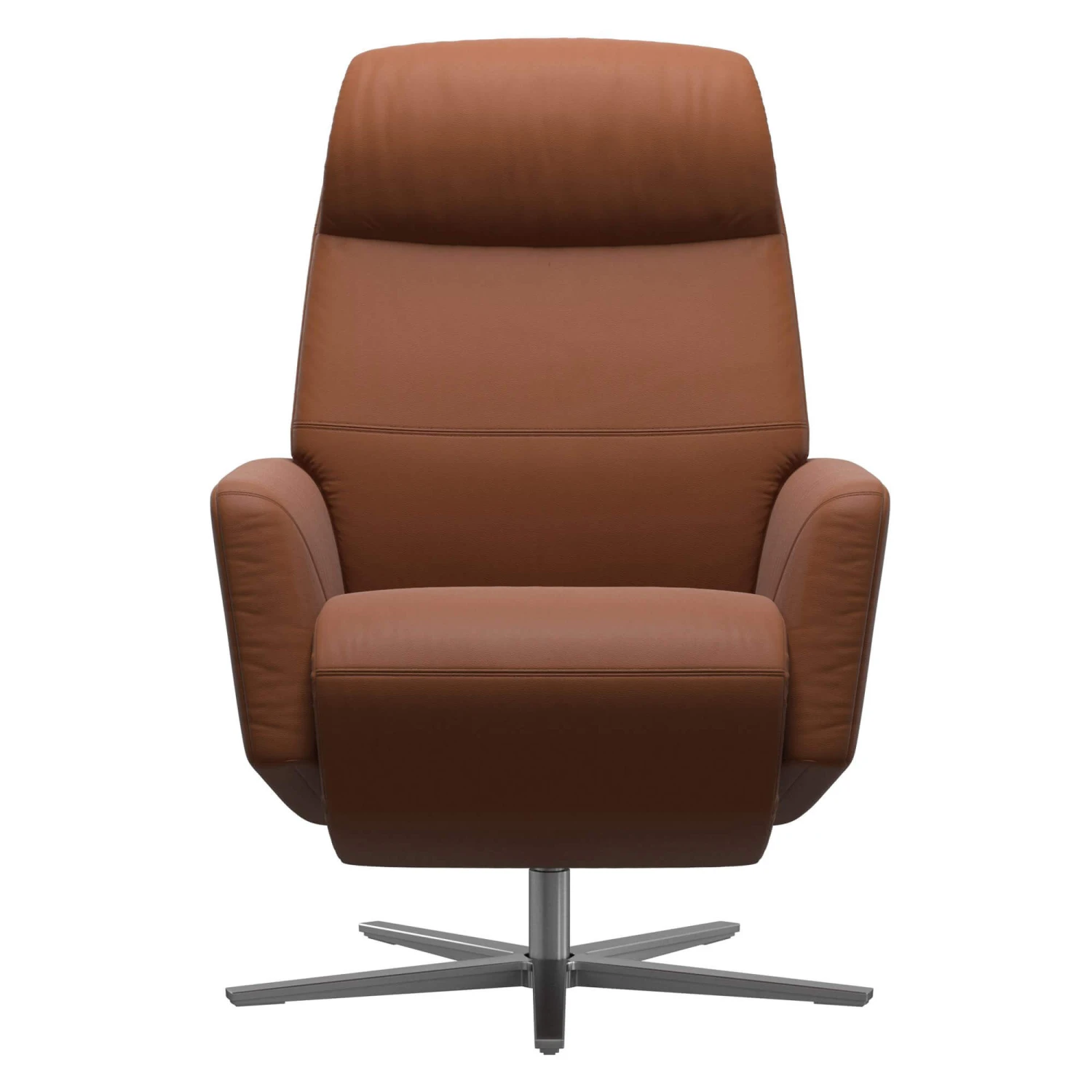 Stressless Scott Power Recliner Chair With Heat & Massage Function In Paloma New Cognac 8 Stressless Scott Power Recliner Chair With Heat & Massage Function In Paloma New Cognac - Image 8