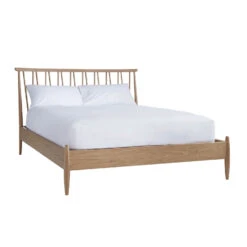 Ercol Winslow Natural Double Bed Frame -Housingunits 86d505dbbb1bc4015f2f0ae755a94d31