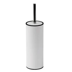 Showerdrape Nexus White Toilet Brush Holder